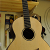 Ceder and indian rosewood multiscale guitar